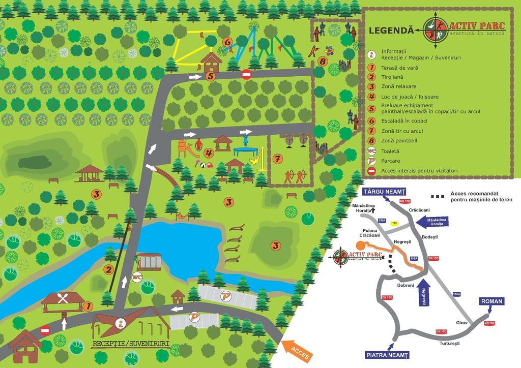 Готель Activ Parc Negresti Екстер'єр фото